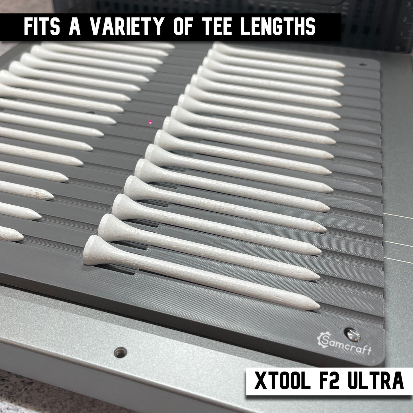 Golf Tee Jig - xTool F2 Ultra