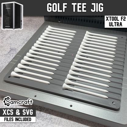 Golf Tee Jig - xTool F2 Ultra