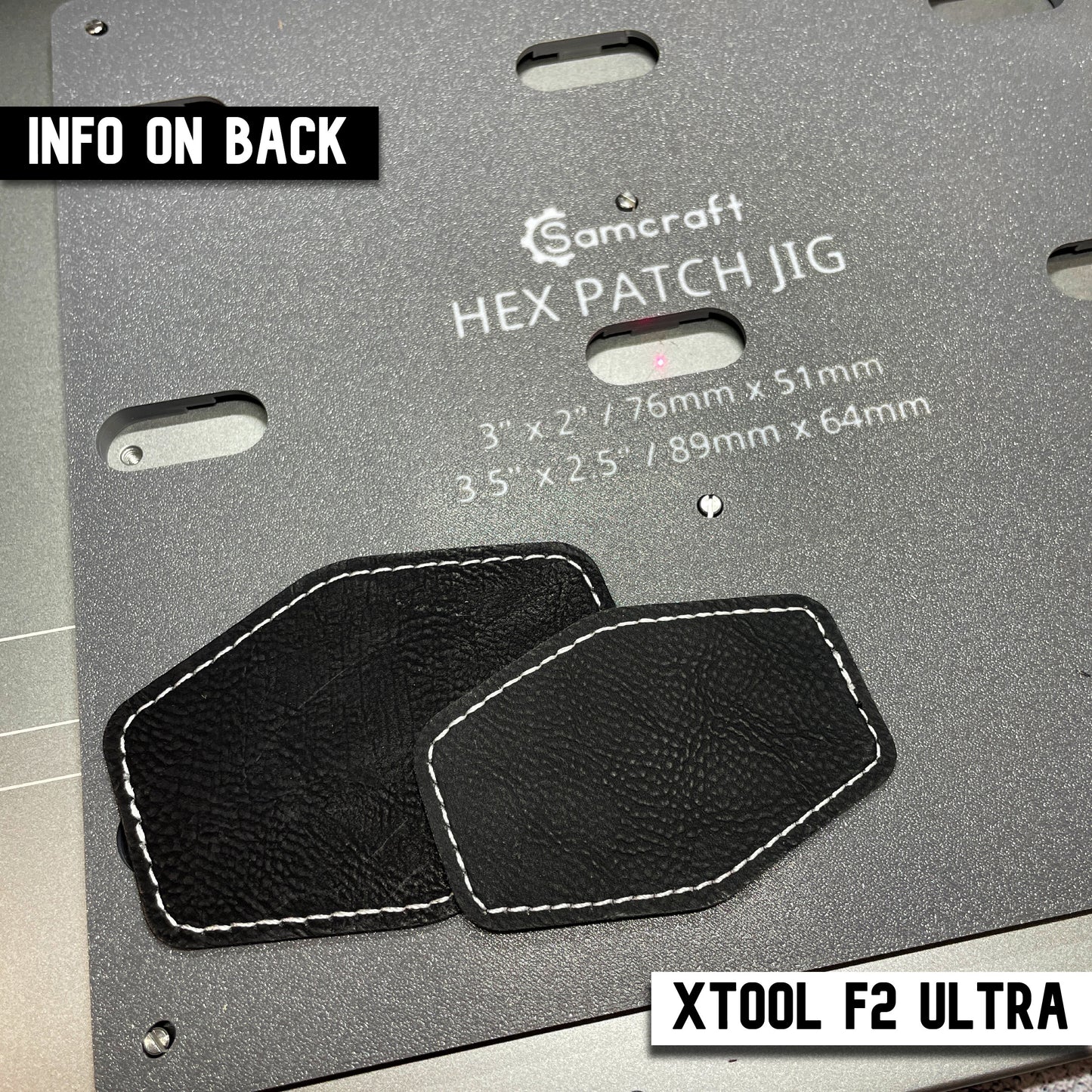 Hex Patch Jig - xTool F2 Ultra