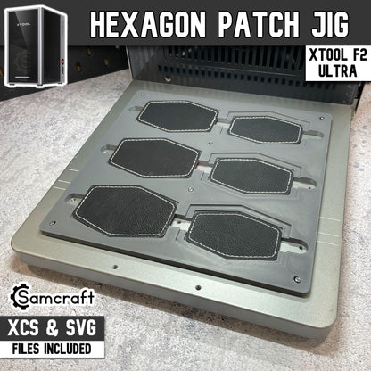 Hex Patch Jig - xTool F2 Ultra
