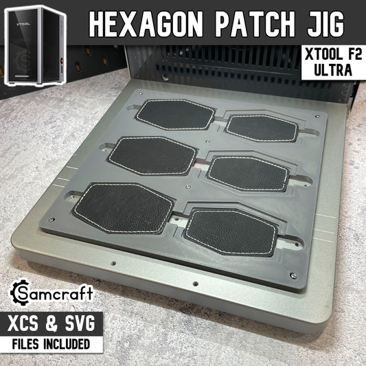 Hex Patch Jig - xTool F2 Ultra