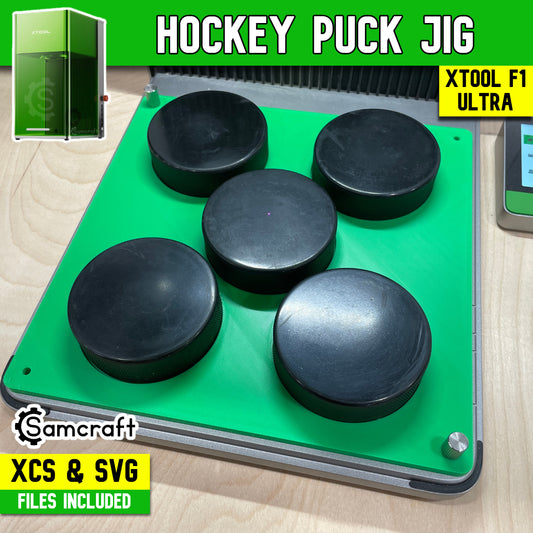 Hockey Puck Jig - xTool F1 Ultra