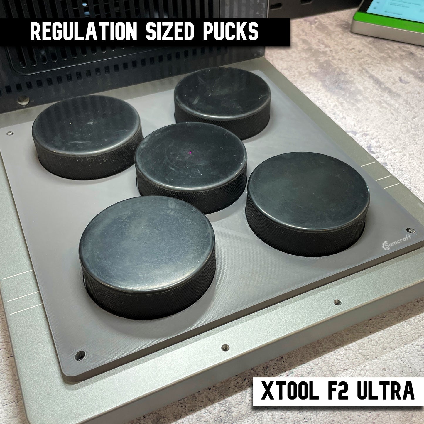 Hockey Puck Jig - xTool F2 Ultra