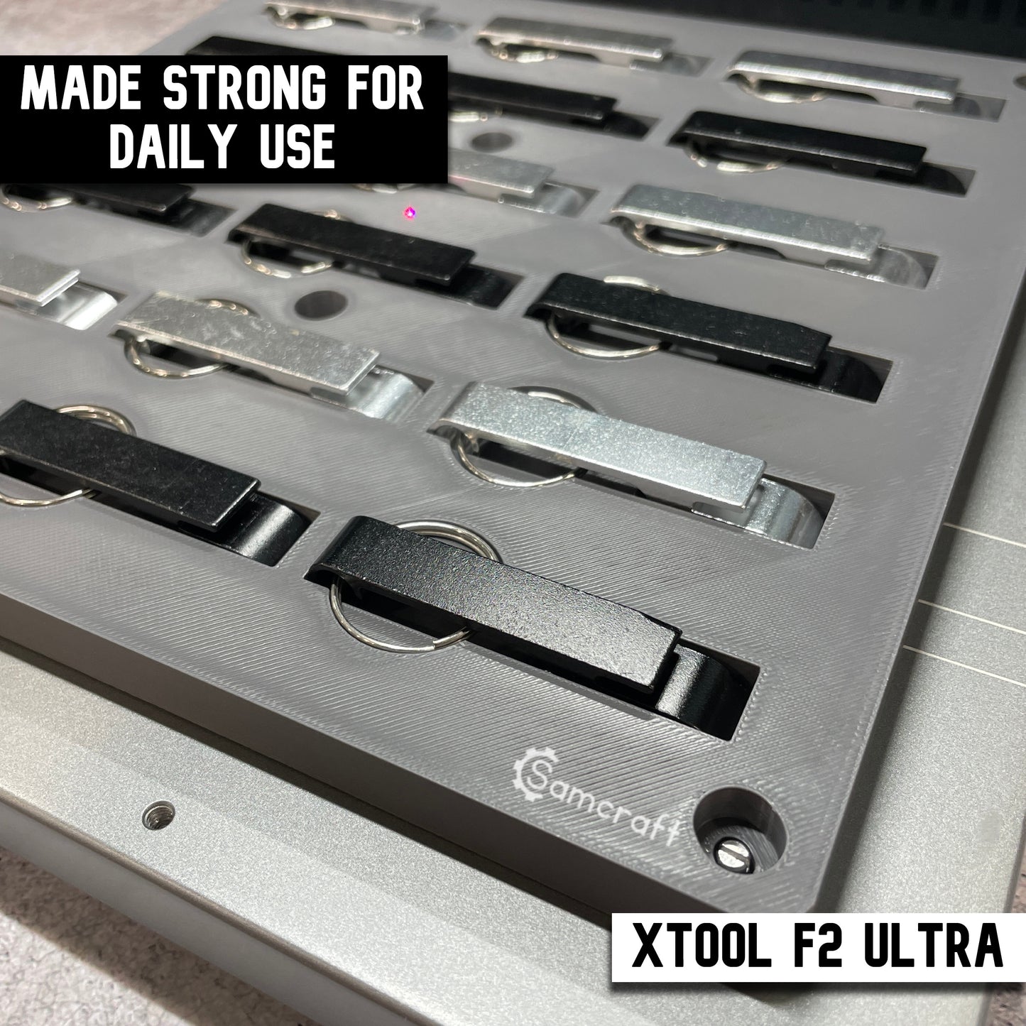 Keychain Bottle Opener Jig - xTool F2 Ultra