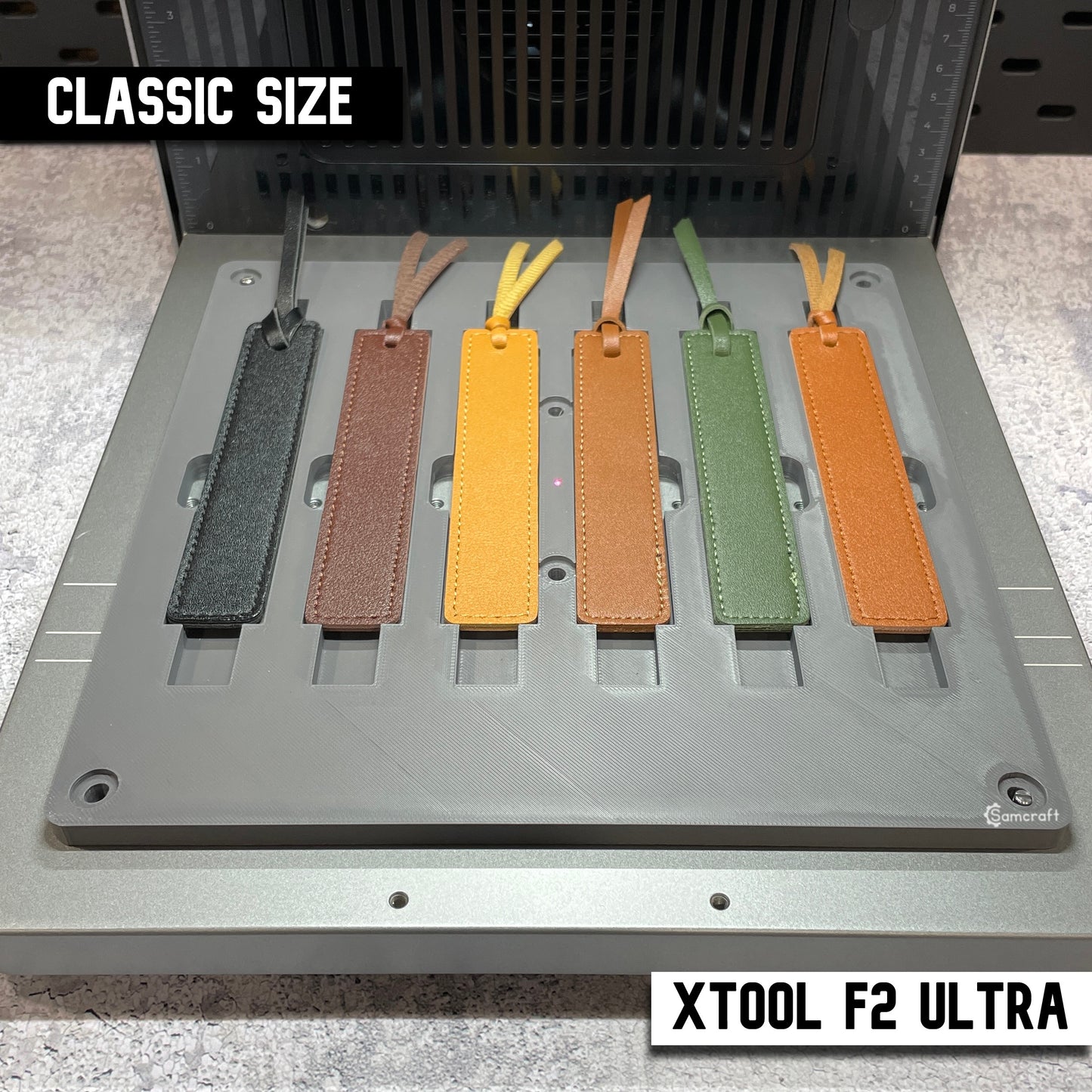 Leather Bookmark Jig - xTool F2 Ultra