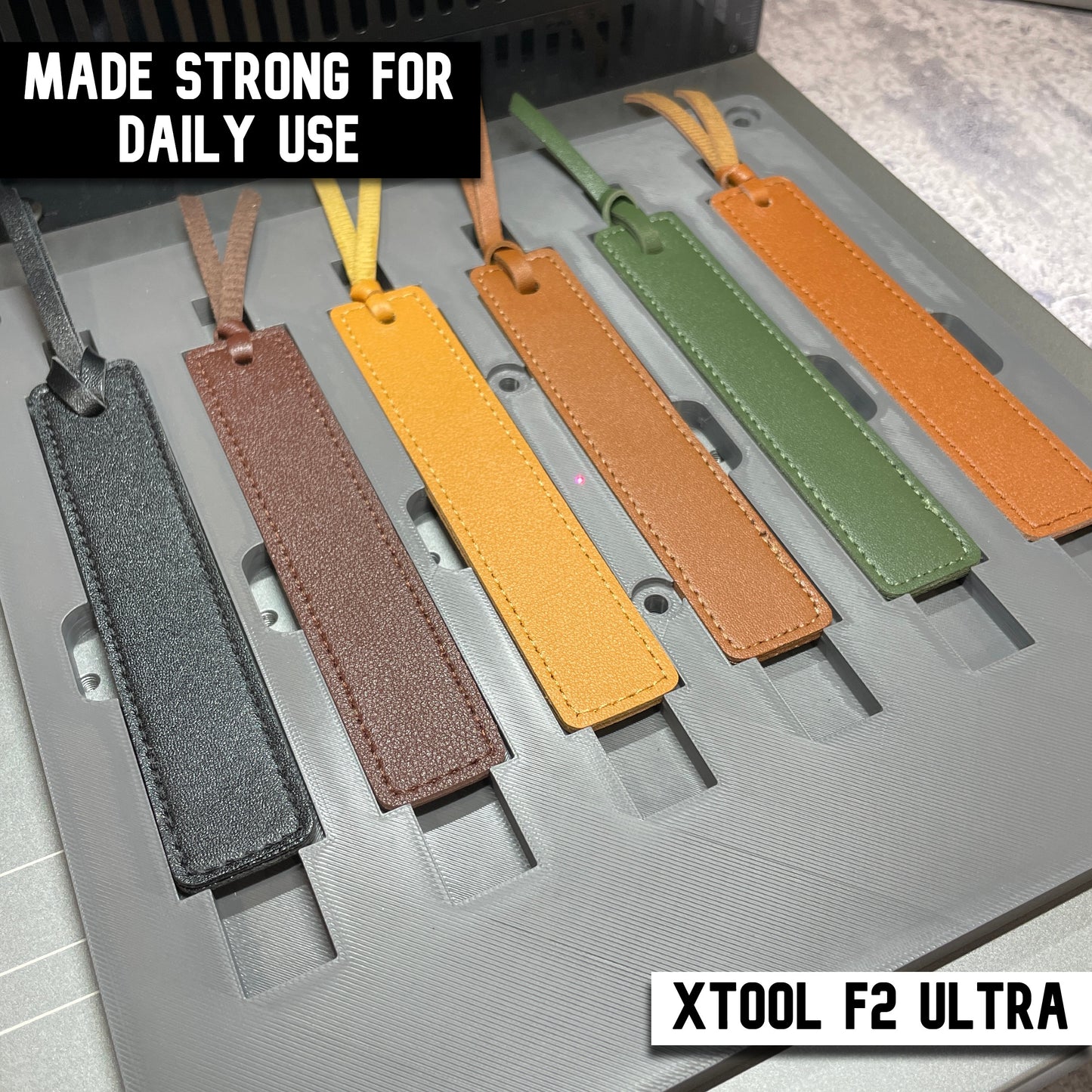 Leather Bookmark Jig - xTool F2 Ultra
