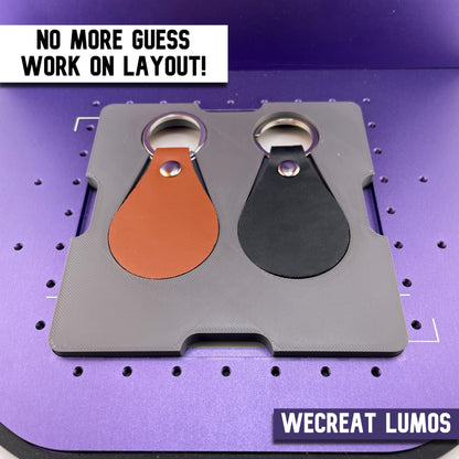 Leather Key Fob Jig - WeCreat Lumos