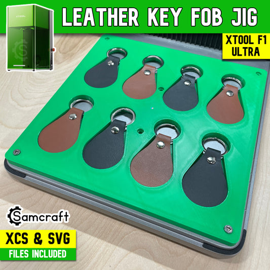 Leather Key Fob Jig - xTool F1 Ultra