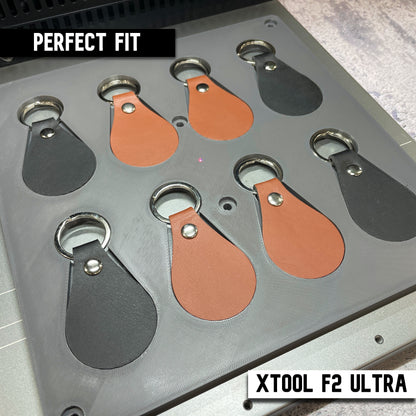Leather Key Fob Jig - xTool F2 Ultra