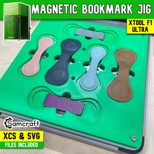 Magnetic Bookmark Jig - xTool F1 Ultra