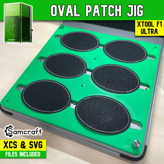 Oval Patch Jig - xTool F1 Ultra
