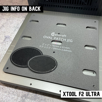 Oval Patch Jig - xTool F2 Ultra