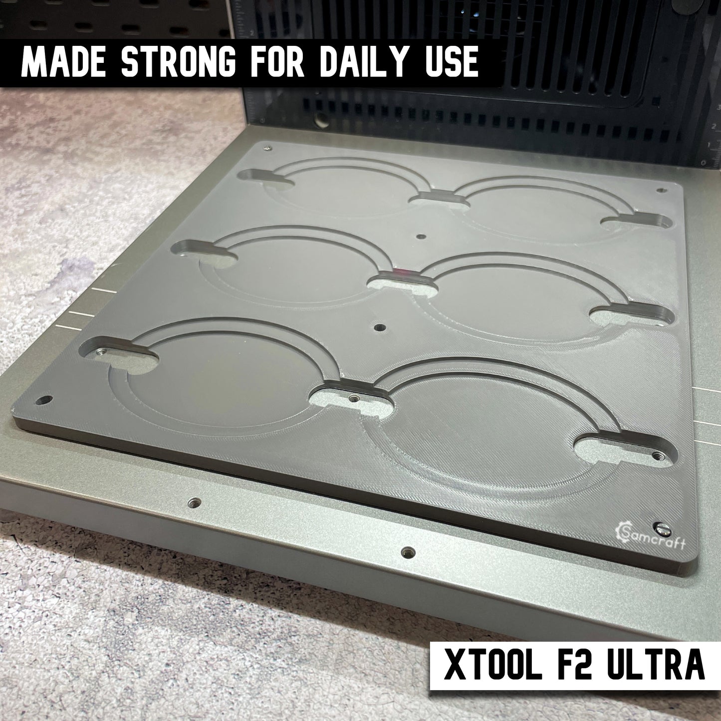 Oval Patch Jig - xTool F2 Ultra