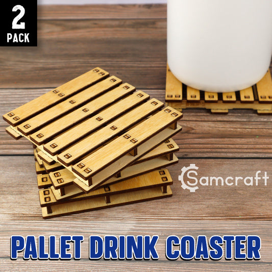 Pallet Drink Coaster (2 pk)