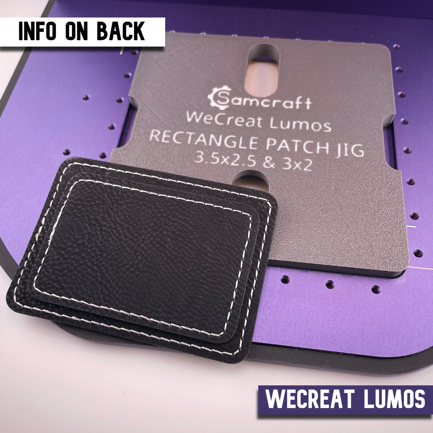 Rectangle Patch Jig - WeCreat Lumos