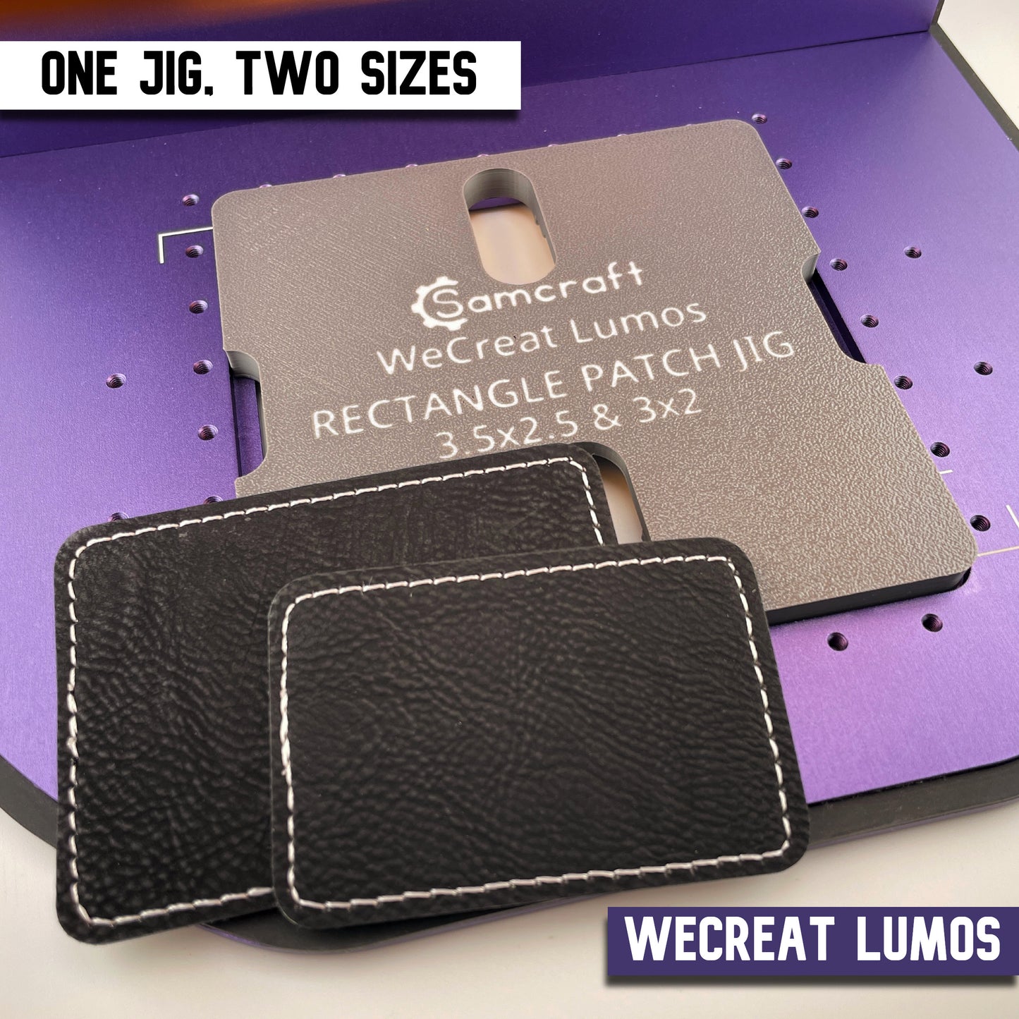 Rectangle Patch Jig - WeCreat Lumos