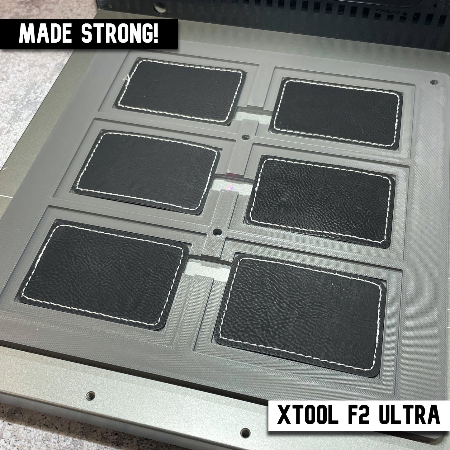 Rectangle Patch Jig - xTool F2 Ultra