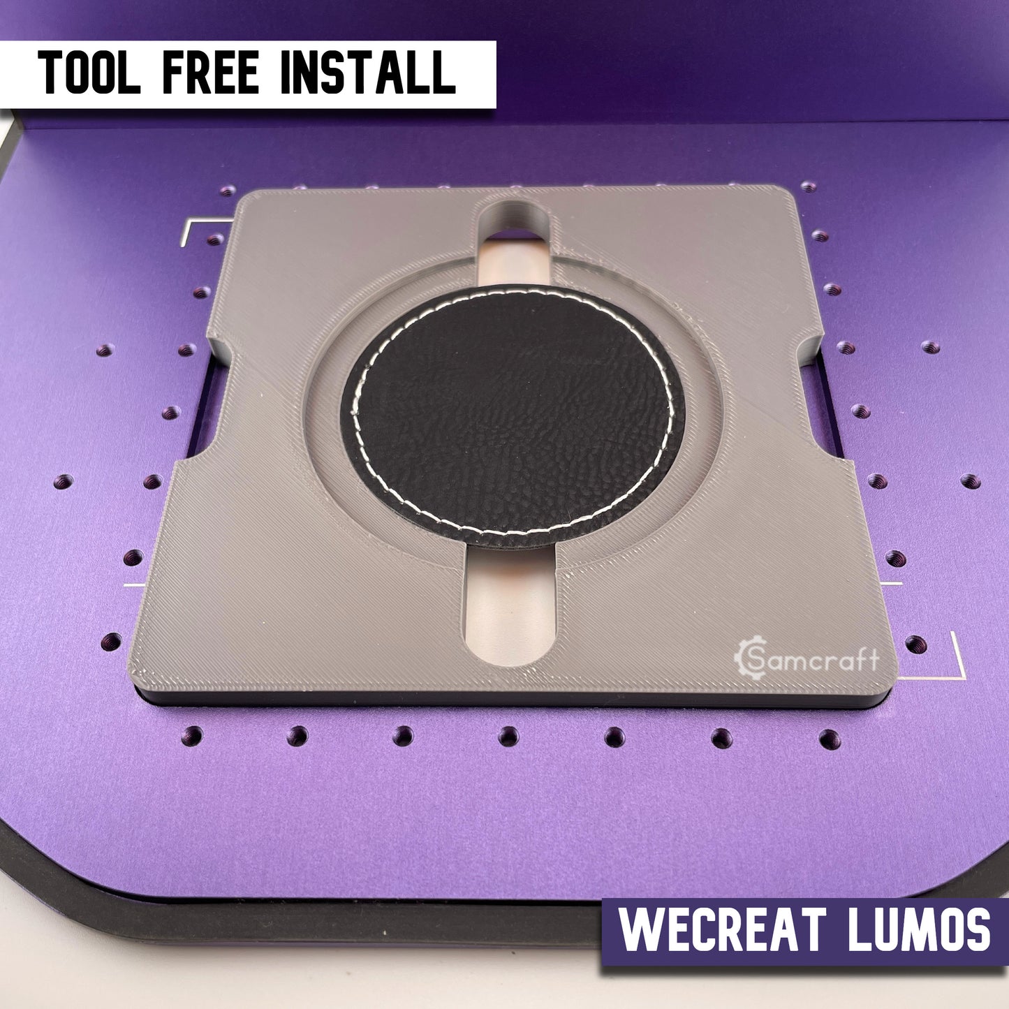 Round Patch Jig - WeCreat Lumos