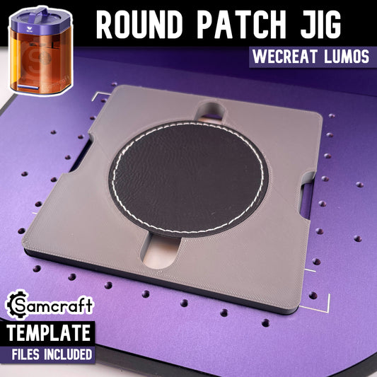 Round Patch Jig - WeCreat Lumos