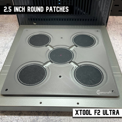 Round Patch Jig - xTool F2 Ultra
