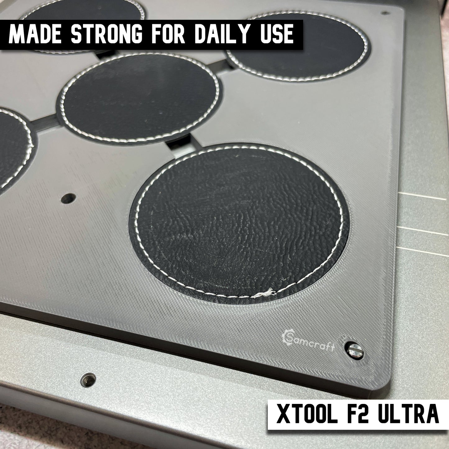 Round Patch Jig - xTool F2 Ultra