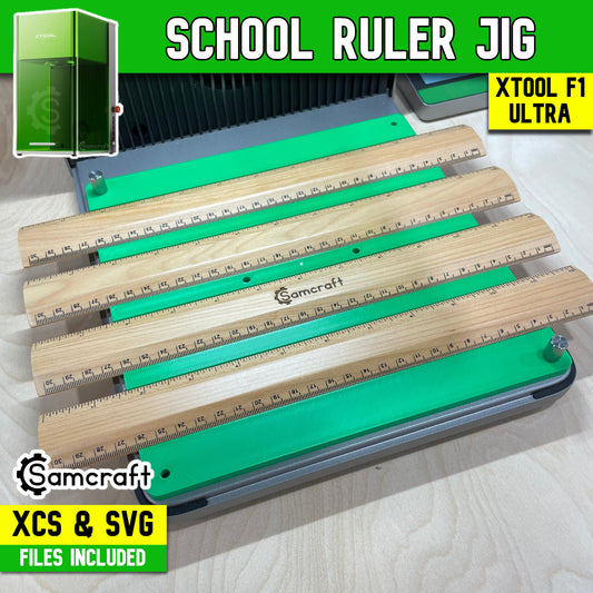 Ruler Jig - xTool F1 Ultra