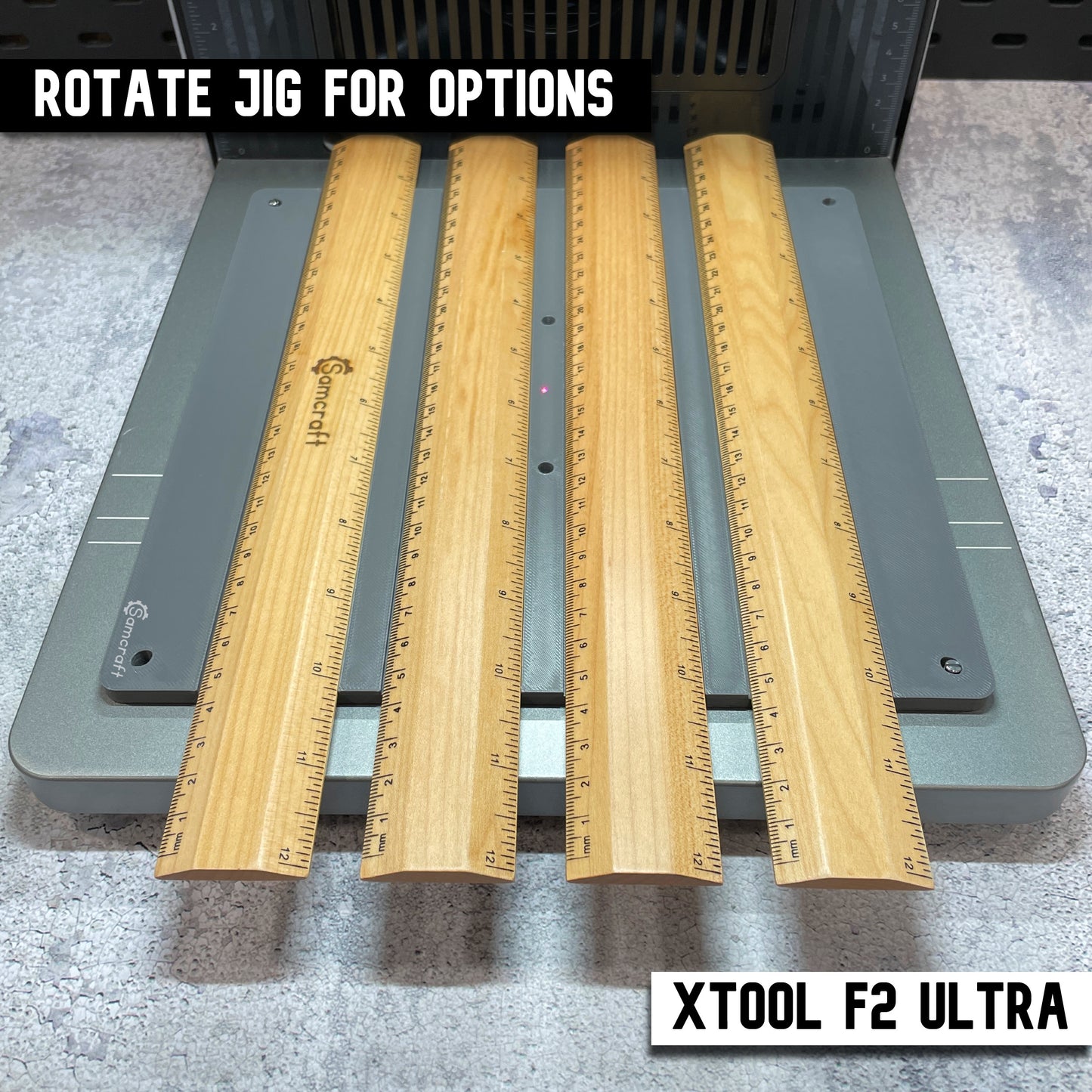 Ruler Jig - xTool F2 Ultra