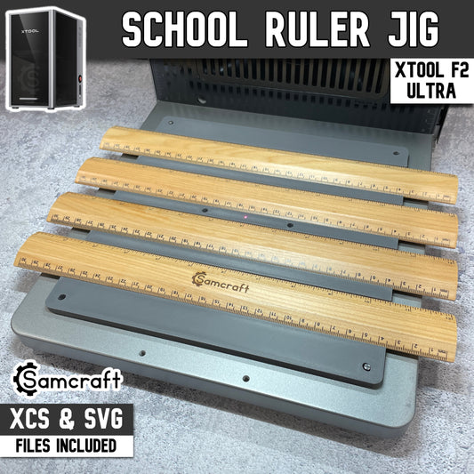 Ruler Jig - xTool F2 Ultra