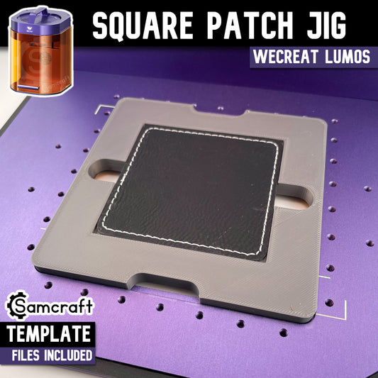 Square Patch Jig - WeCreat Lumos