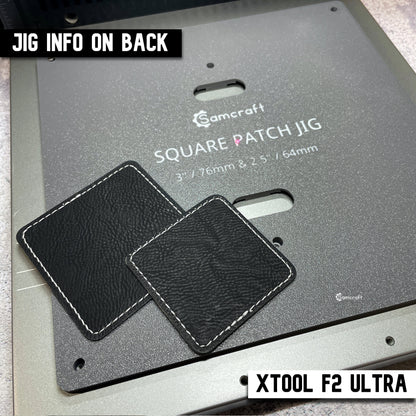 Square Patch Jig - xTool F2 Ultra