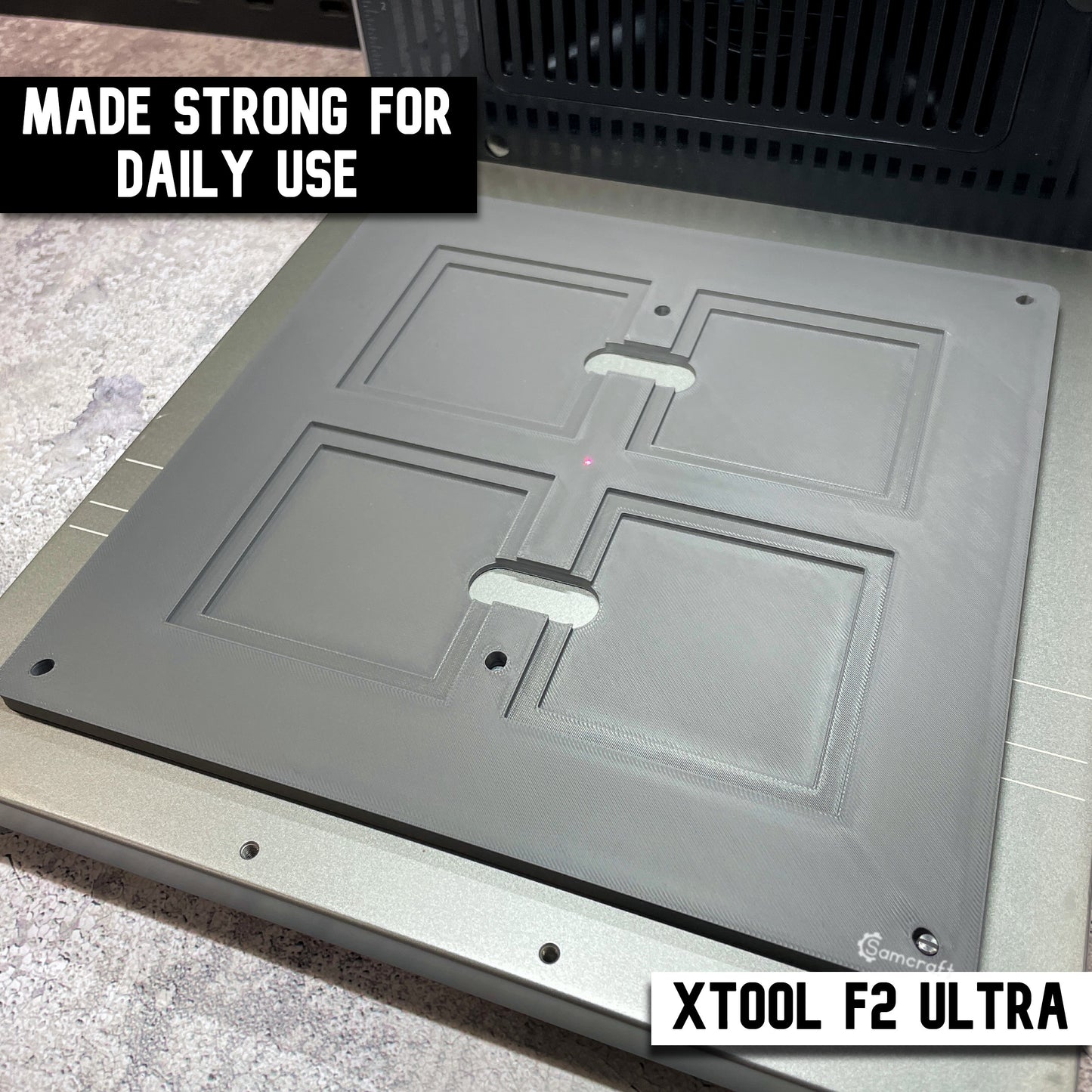 Square Patch Jig - xTool F2 Ultra