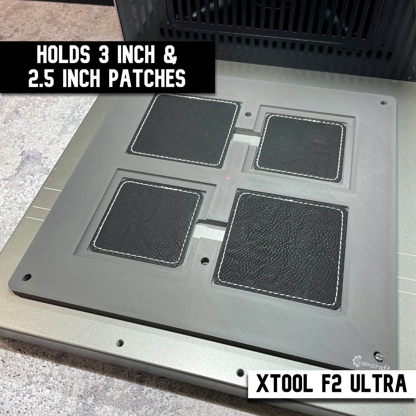 Square Patch Jig - xTool F2 Ultra