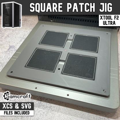 Square Patch Jig - xTool F2 Ultra