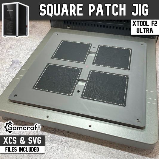 Square Patch Jig - xTool F2 Ultra