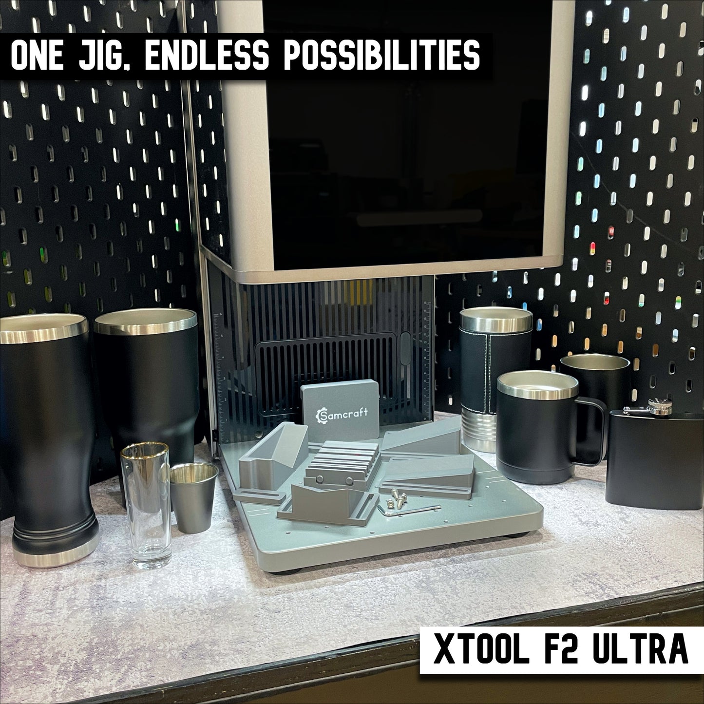 Drinkware Jig - xTool F2 Ultra