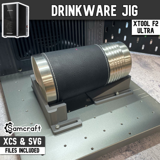 Drinkware Jig - xTool F2 Ultra