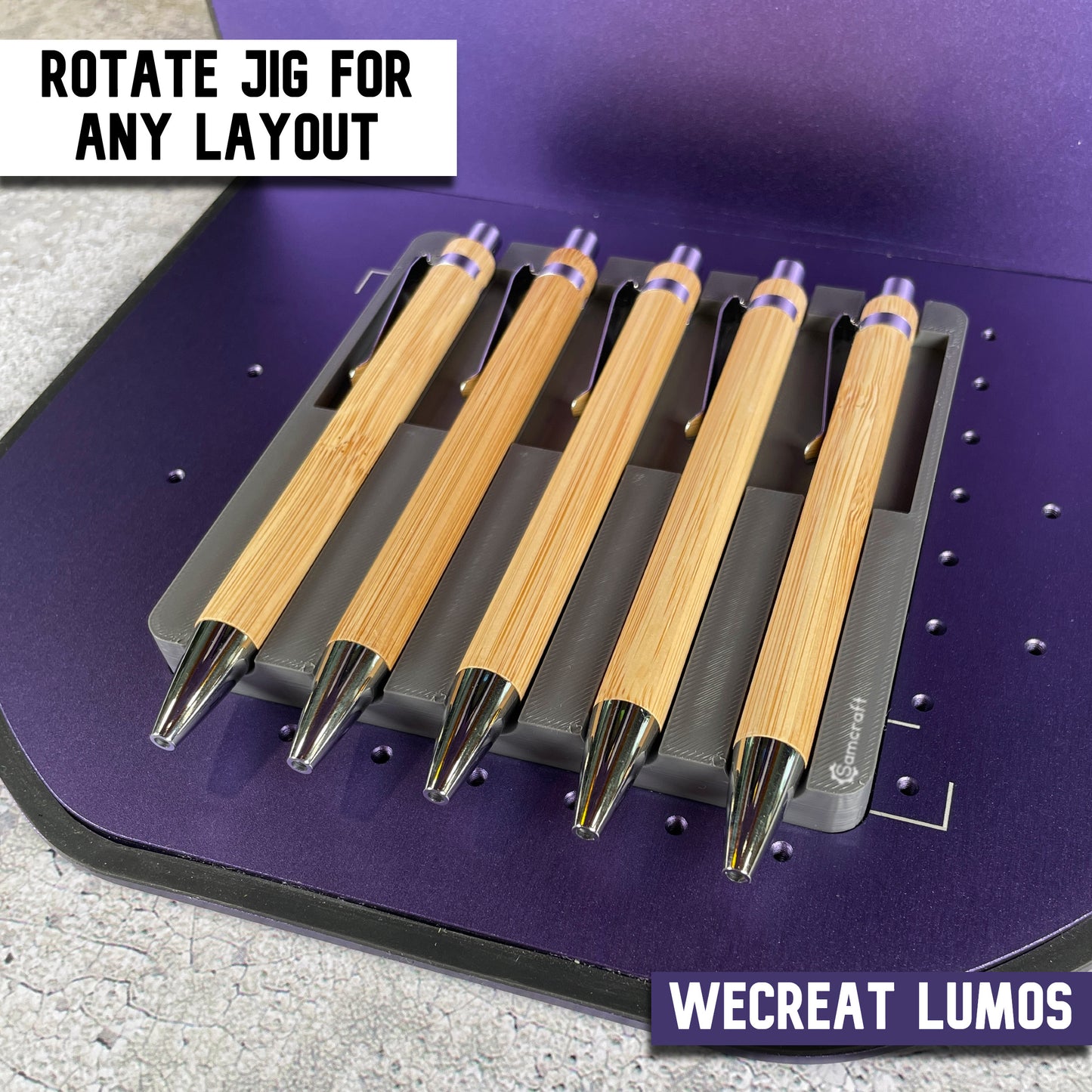 Pen Jig - WeCreat Lumos