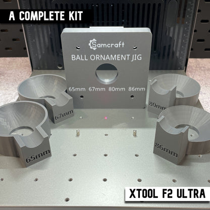 Ball Ornament Jig - xTool F2 Ultra