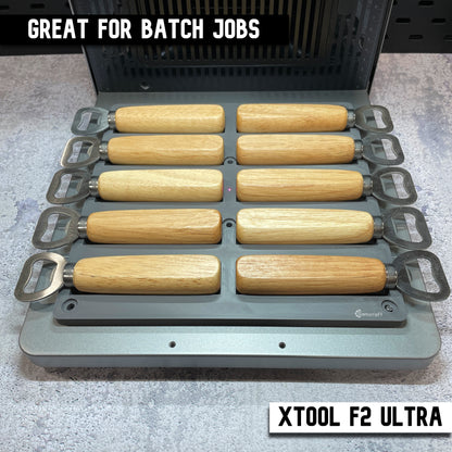 Wood Handle Bottle Opener Jig - xTool F2 Ultra