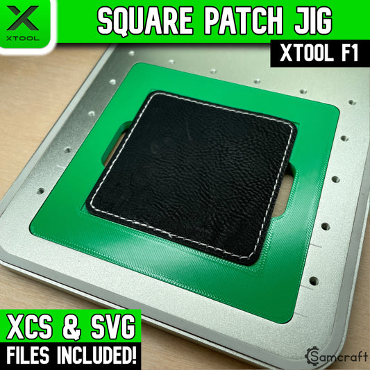 Square Patch Jig - xTool F1