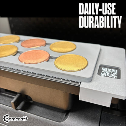 Metal Coin Jig (40mm) for eufyMake E1 UV Printer