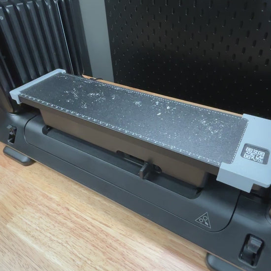 Video demonstration of the pencil jig for the eufymake e1 uv printer in use