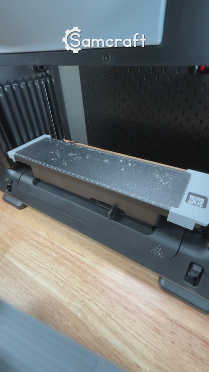 Video demonstration of the pencil jig for the eufymake e1 uv printer in use