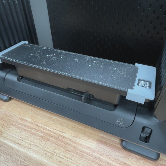 Video demonstration of the hockey puck jig for the eufymake e1 uv printer in action
