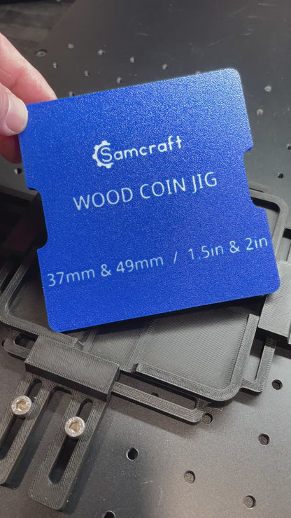 Wood Coin Jig - ComMarker