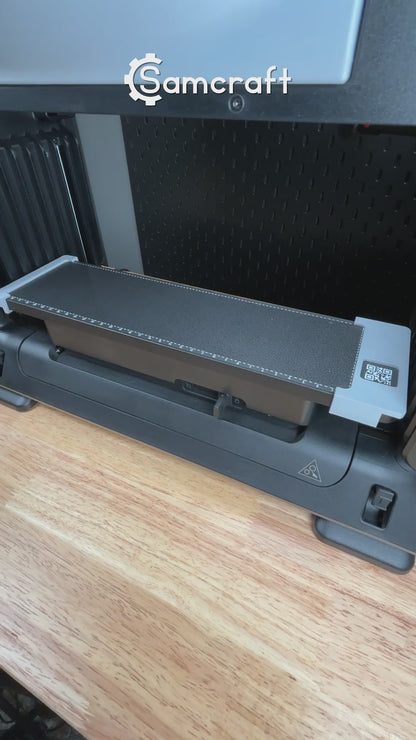 Video demonstration of the Samcraft 50mm Metal Coin Jig in use with the eufyMake E1 UV Printer