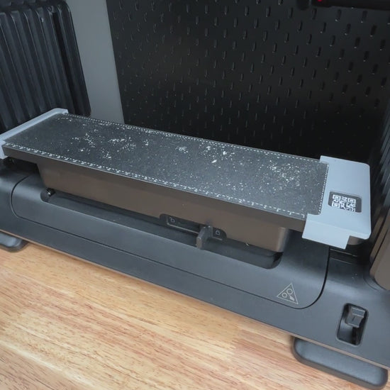 Video demonstration of the keychain bottle opener jig for the eufymake E1 UV printer