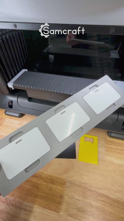 Business Card Jig for eufyMake E1 UV Printer