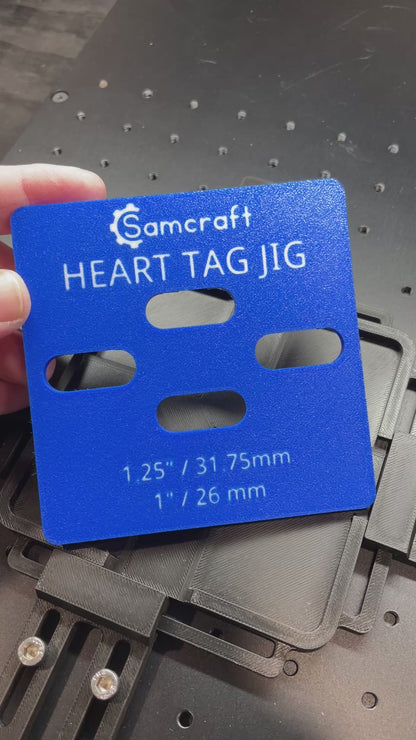 Pet Tag Jig - Heart - ComMarker