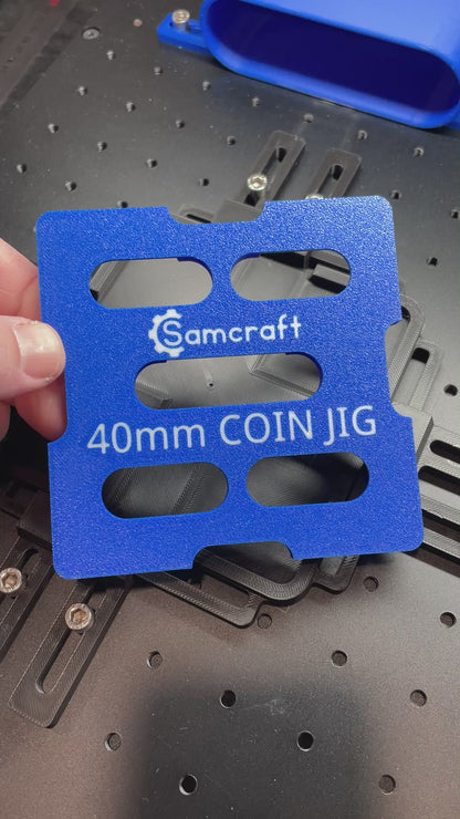 Metal Coin Jig - 40mm - ComMarker